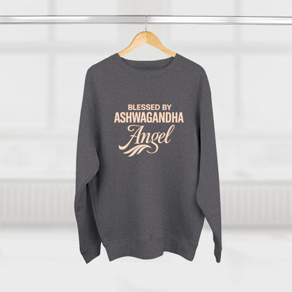 Blessed by Ashwaghanda Angel Sweatshirt