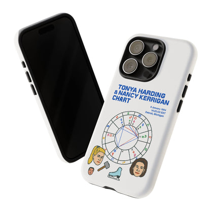 Ice Skating Queens Astrology Birth Chart Phone Case
