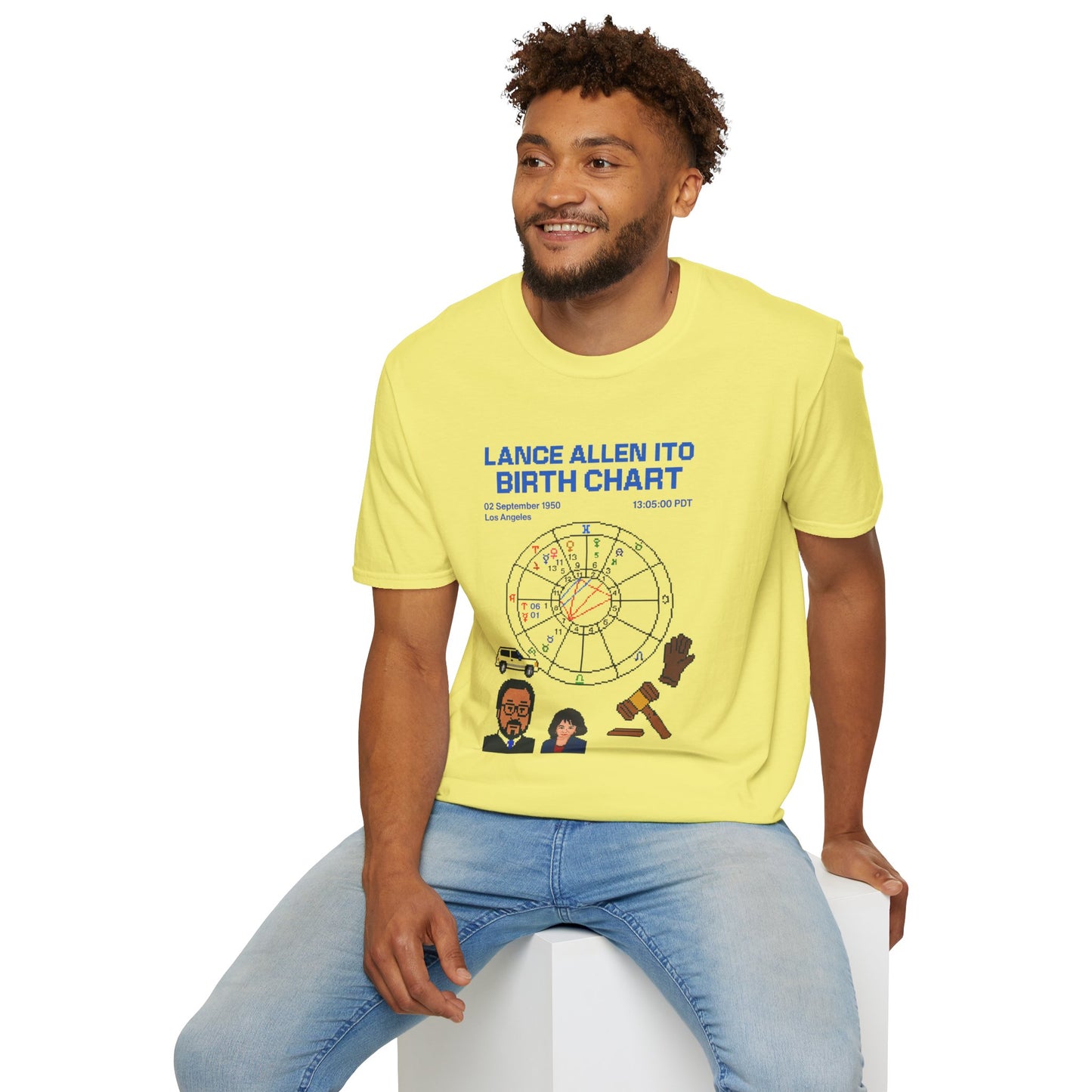 Judge Ito Birth Chart T-Shirt