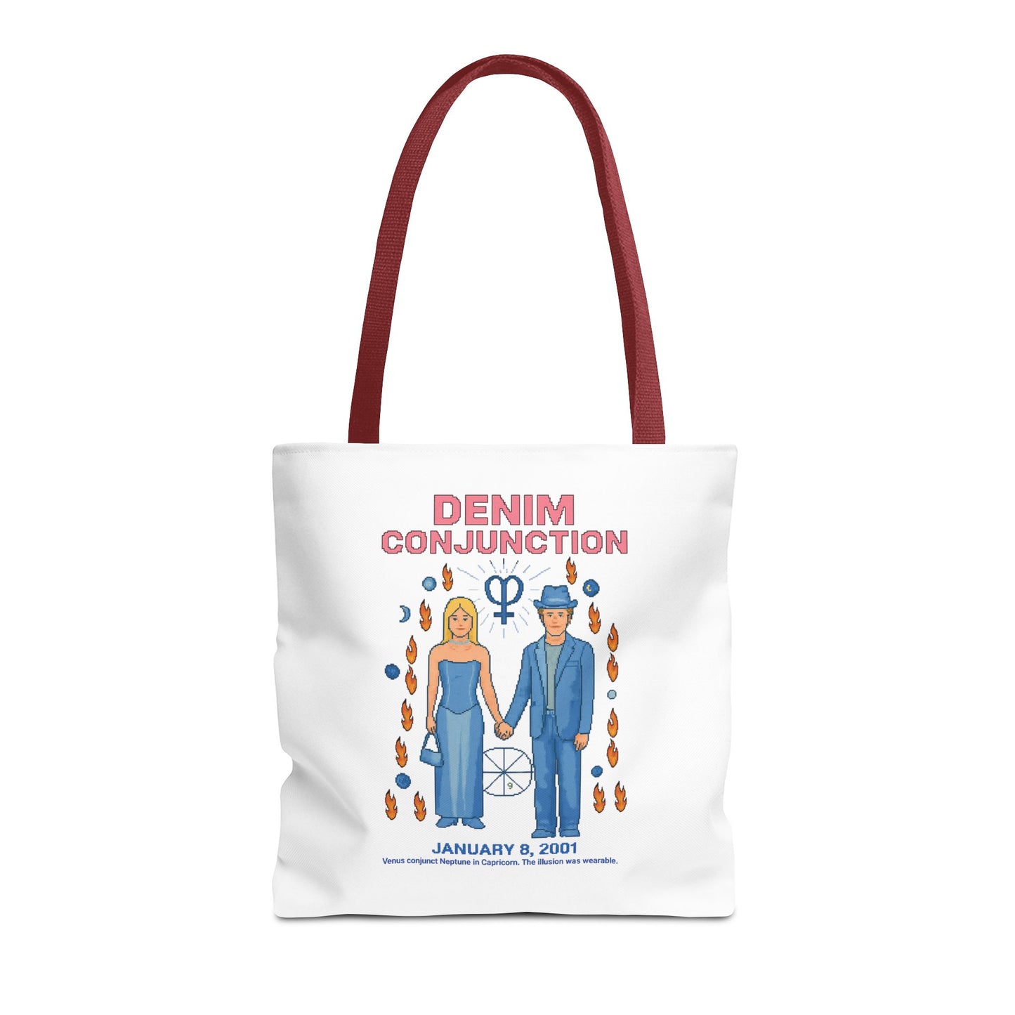 The Denim Conjunction Tote Bag