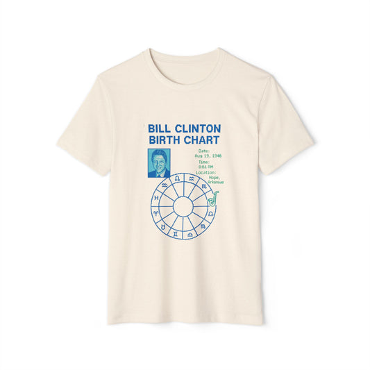 Birth Chart Tee – Slick Willy Organic T-Shirt