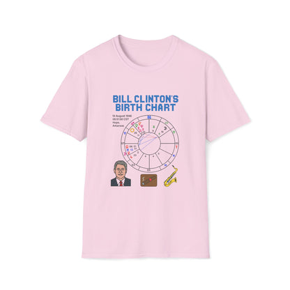 Slick Willy Birth Chart T-Shirt