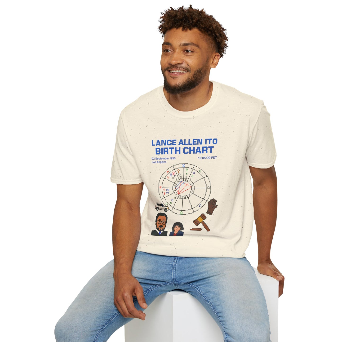 Judge Ito Birth Chart T-Shirt