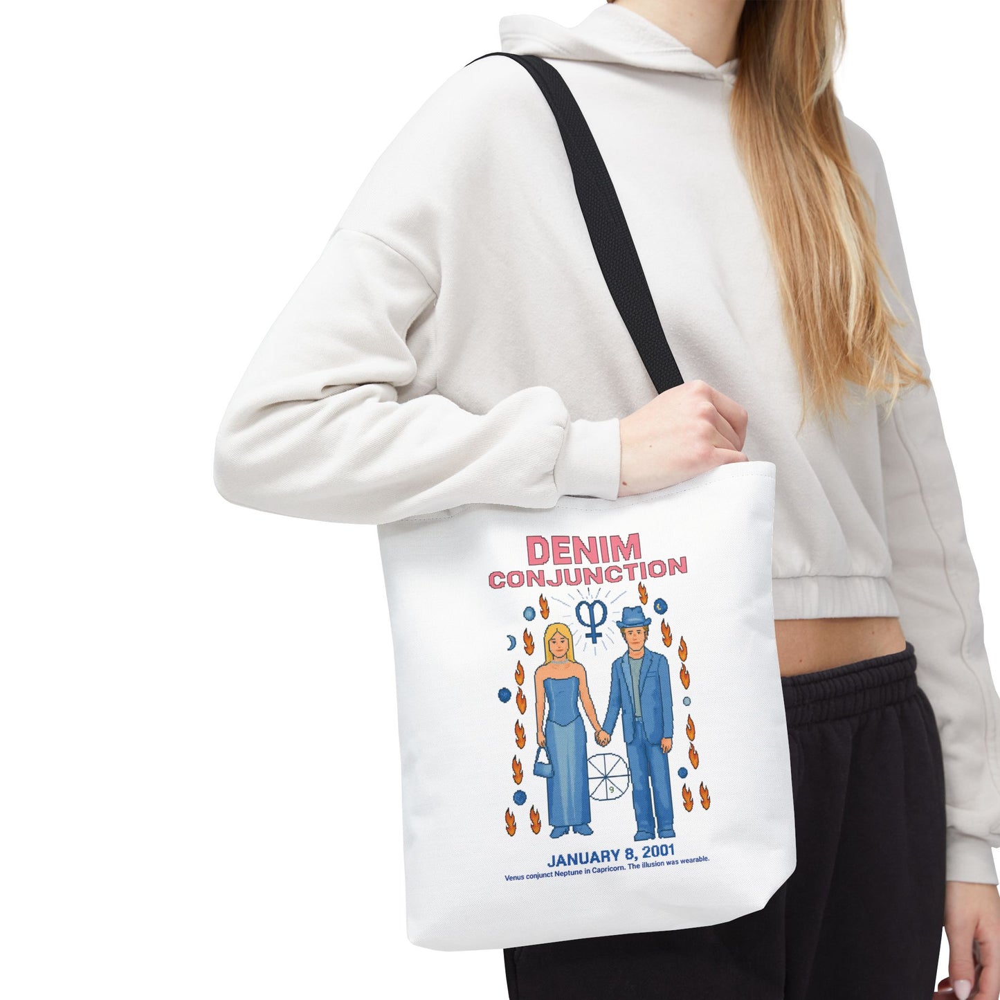 The Denim Conjunction Tote Bag