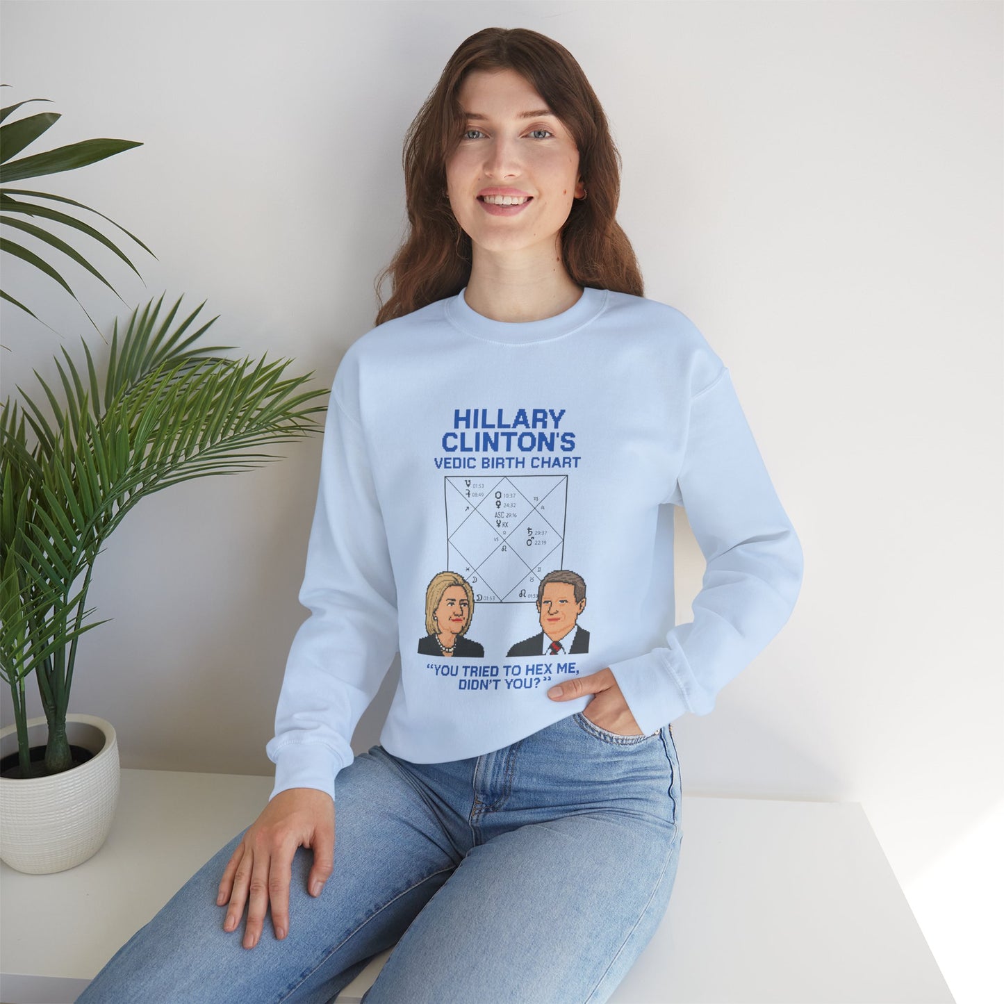 Hillary's Vedic Chart Sweatshirt