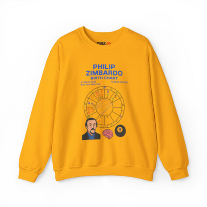 Dr. Zimbardo Birth Chart Sweatshirt