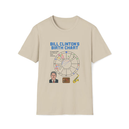 Slick Willy Birth Chart T-Shirt