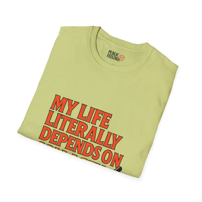 My Life Depends on Collagen Peptides T-Shirt