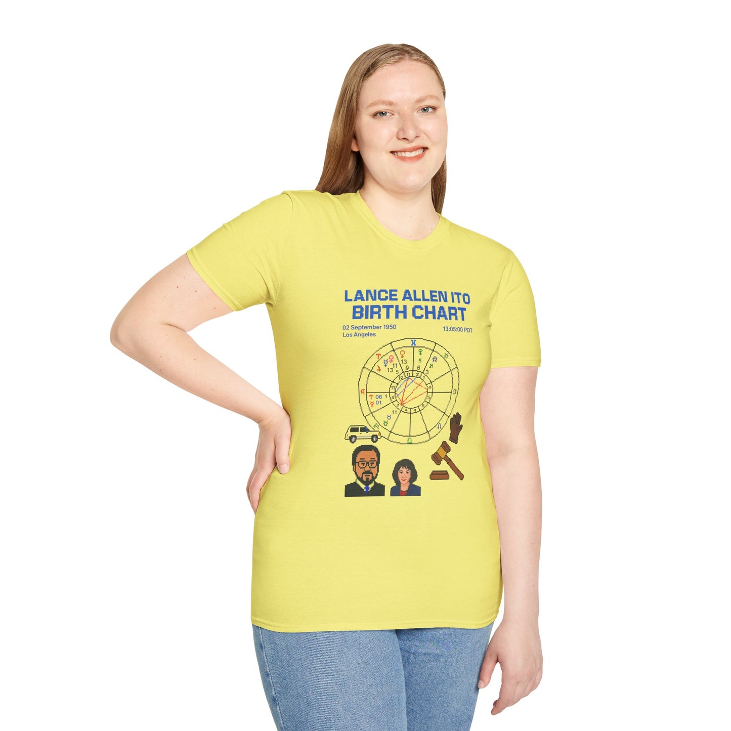 Judge Ito Birth Chart T-Shirt