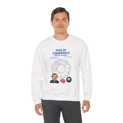Dr. Zimbardo Birth Chart Sweatshirt