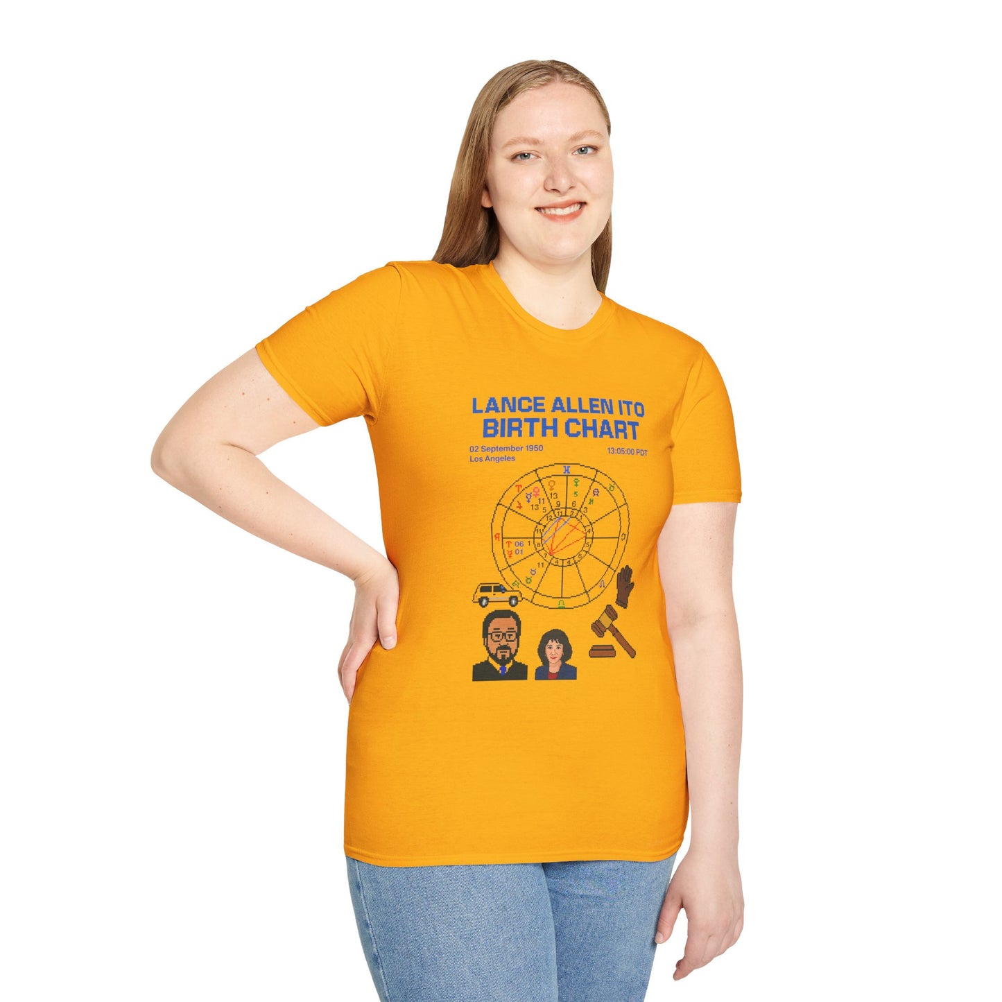 Judge Ito Birth Chart T-Shirt