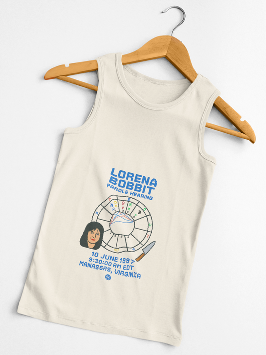 Astrological Birth Chart Tank Top - Lorena Bobbit Parole Hearing (Unisex)